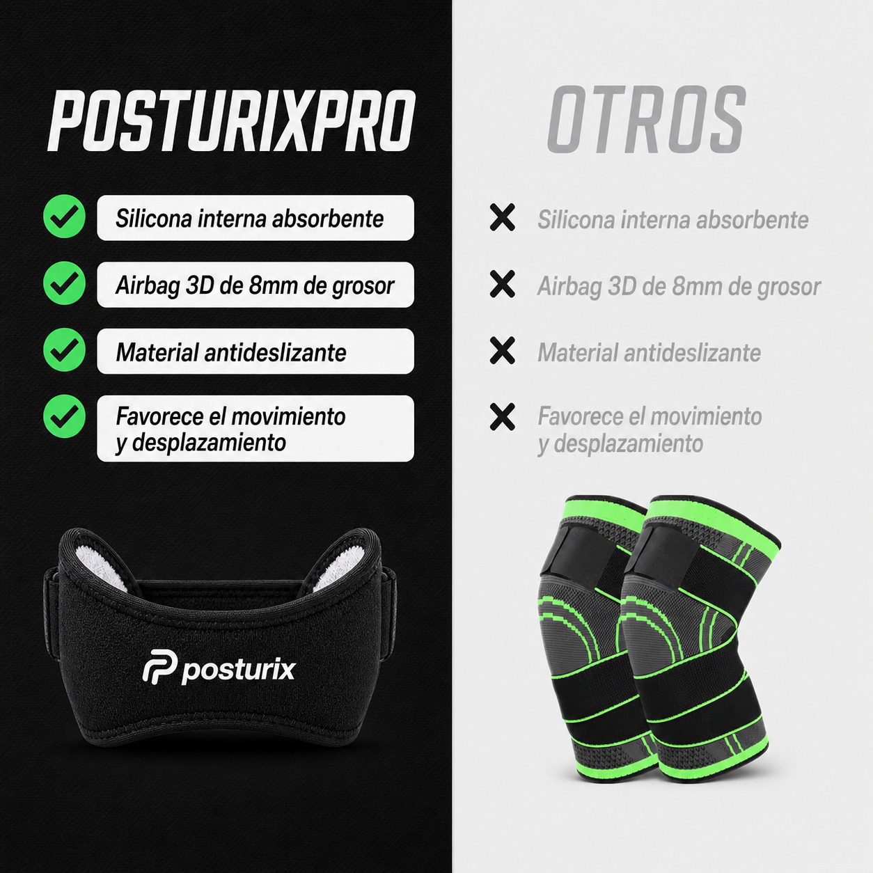 Promo 2x1 | Rodillera PosturixPro™
